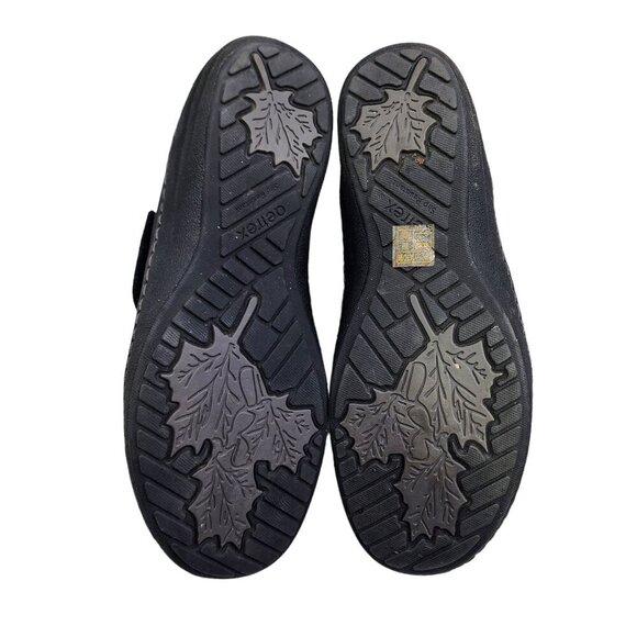 Aetrex Tyra Black Women's Slip On Slip REsistant Shoes Size 9/9.5 Needs Insoles - Picture 10 of 13